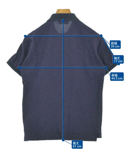 LACOSTE（ラコステ）ポロシャツ 紺 サイズ:3(M位) メンズ/2200695976279