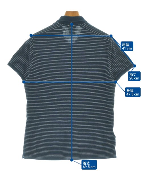 LACOSTE（ラコステ）ポロシャツ 紺 サイズ:4(L位) メンズ/2200673559043