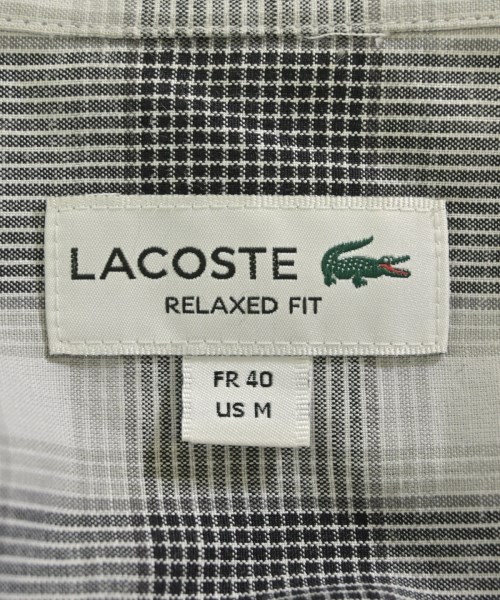 LACOSTE（ラコステ）カジュアルシャツ 白 サイズ:40(S位) メンズ/2200701100094