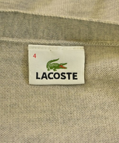 LACOSTE（ラコステ）カーディガン グレー サイズ:4(L位) メンズ/2200701262037