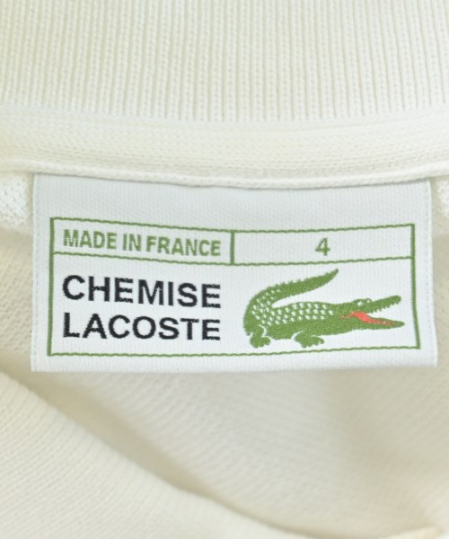 LACOSTE（ラコステ）ポロシャツ 白 サイズ:4(L位) メンズ/2200701791025