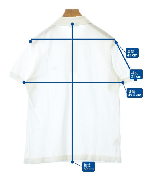 LACOSTE（ラコステ）ポロシャツ 白 サイズ:4(L位) メンズ/2200701791025