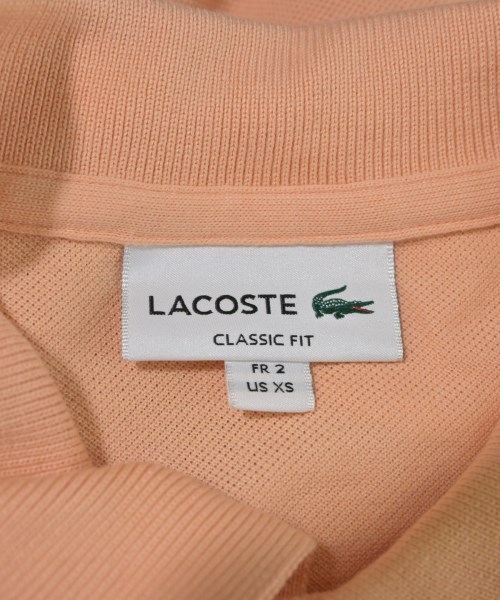 LACOSTE（ラコステ）ポロシャツ オレンジ サイズ:2(S位) メンズ/2200699575010