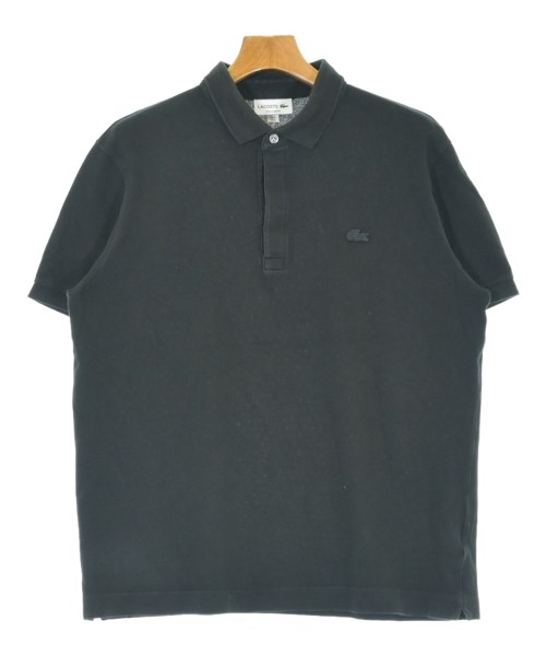 LACOSTE(ラコステ)ポロシャツ 黒 サイズ:5(XL位)/2200702044083