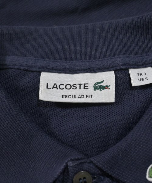 LACOSTE（ラコステ）ポロシャツ 紺 サイズ:3(M位) メンズ/2200654684054
