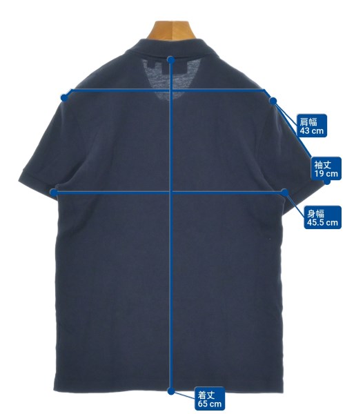 LACOSTE（ラコステ）ポロシャツ 紺 サイズ:3(M位) メンズ/2200654684054