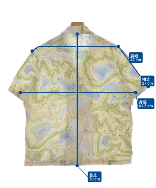 LACOSTE（ラコステ）カジュアルシャツ 黄 サイズ:M/L メンズ/2200655702047