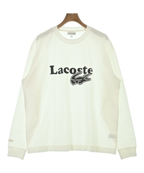LACOSTE(ラコステ)Tシャツ・カットソー 白 サイズ:6(XXL位)/2200655702061