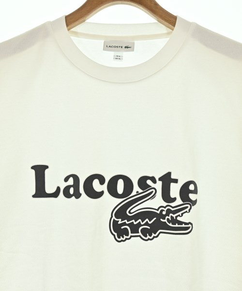 LACOSTE（ラコステ）Tシャツ・カットソー 白 サイズ:6(XXL位) メンズ/2200655702061
