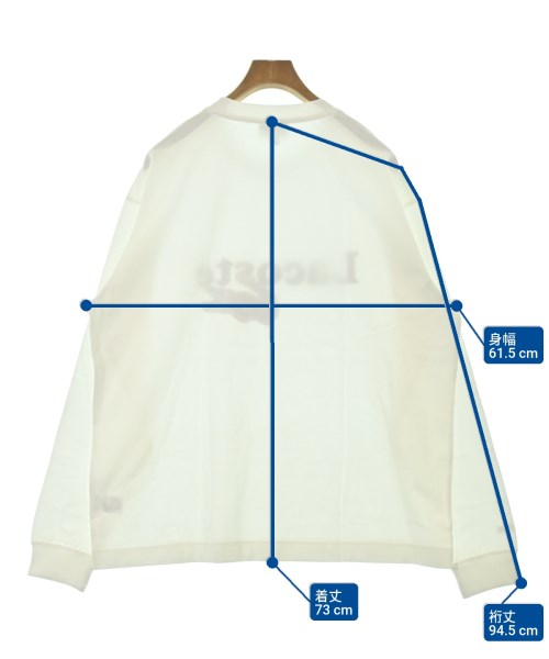LACOSTE（ラコステ）Tシャツ・カットソー 白 サイズ:6(XXL位) メンズ/2200655702061
