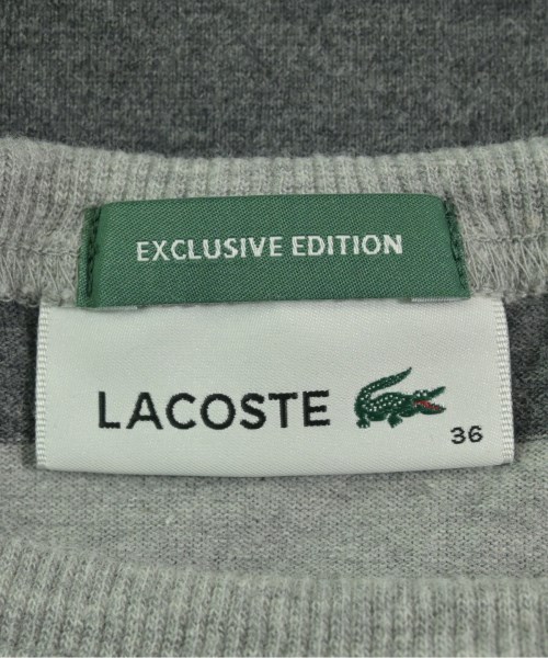 LACOSTE（ラコステ）Tシャツ・カットソー グレー サイズ:36(S位) メンズ/2200656156023