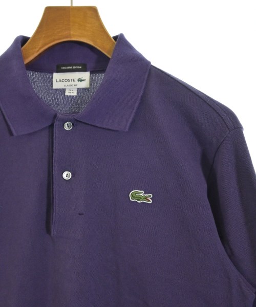 LACOSTE（ラコステ）ポロシャツ 紫 サイズ:4(L位) メンズ/2200656668021
