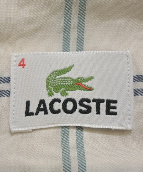 LACOSTE（ラコステ）カジュアルシャツ 白 サイズ:4(L位) メンズ/2200657255077