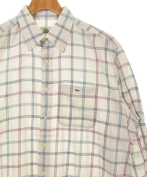 LACOSTE（ラコステ）カジュアルシャツ 白 サイズ:4(L位) メンズ/2200657255077