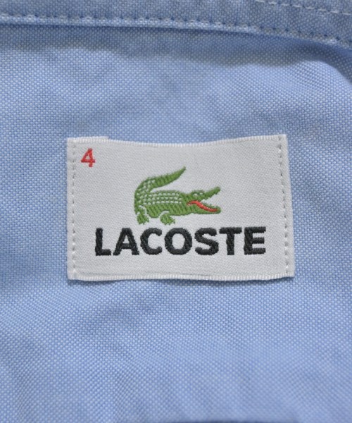 LACOSTE（ラコステ）カジュアルシャツ 青 サイズ:4(L位) メンズ/2200657255138