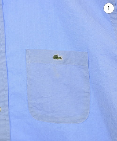 LACOSTE（ラコステ）カジュアルシャツ 青 サイズ:4(L位) メンズ/2200657255138