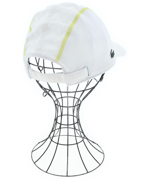 LACOSTE（ラコステ）キャップ 白 サイズ:ONE メンズ/2200657255374