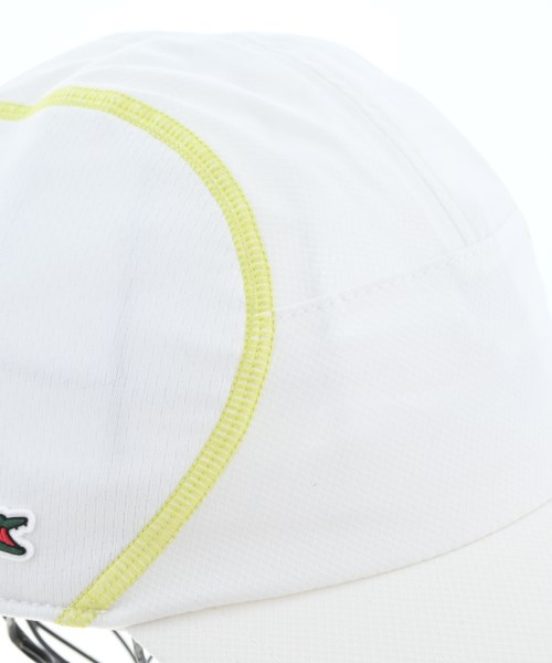 LACOSTE（ラコステ）キャップ 白 サイズ:ONE メンズ/2200657255374