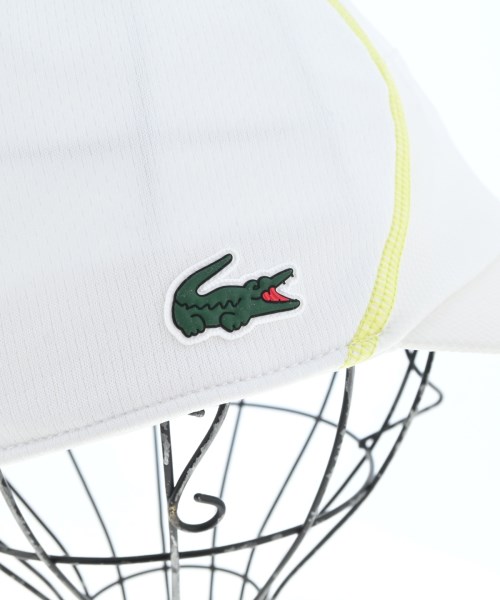 LACOSTE（ラコステ）キャップ 白 サイズ:ONE メンズ/2200657255374