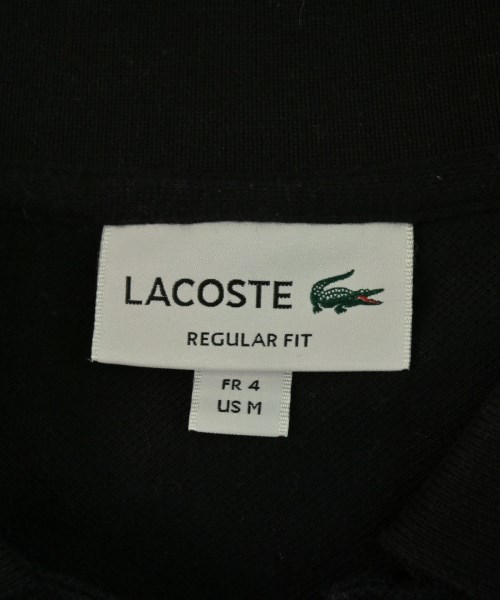 LACOSTE（ラコステ）ポロシャツ 黒 サイズ:4(L位) メンズ/2200652951097
