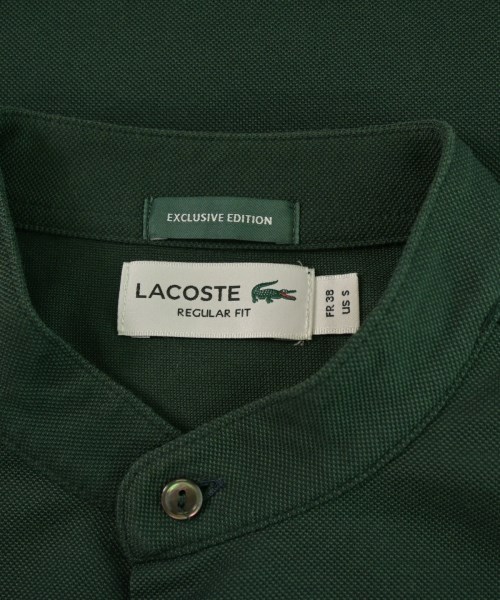 LACOSTE（ラコステ）ポロシャツ 黒 サイズ:38(S位) メンズ/2200653555034