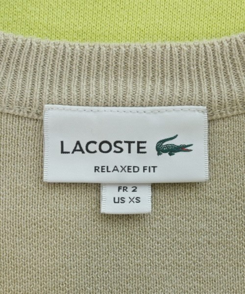 LACOSTE（ラコステ）ニット・セーター 黄 サイズ:2(S位) メンズ/2200658923067