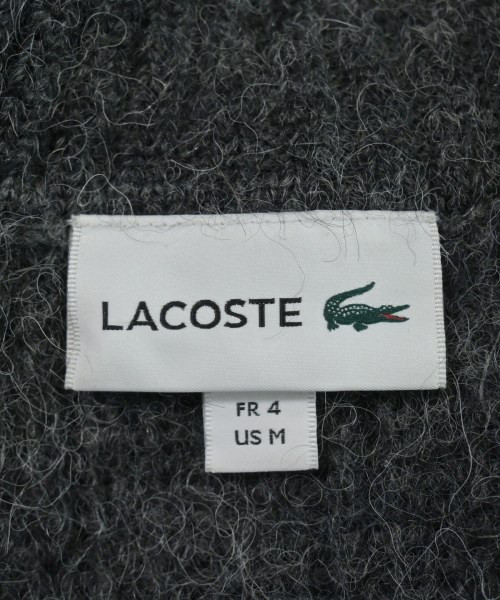 LACOSTE（ラコステ）ニット・セーター グレー サイズ:4(L位) メンズ/2200659802026