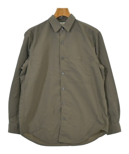 LACOSTE(ラコステ)カジュアルシャツ 茶 サイズ:39(M位)/2200659802057