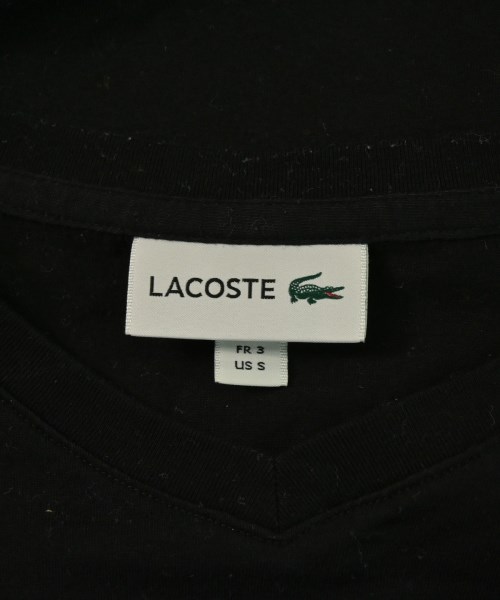 LACOSTE（ラコステ）Tシャツ・カットソー 黒 サイズ:S メンズ/2200656665020