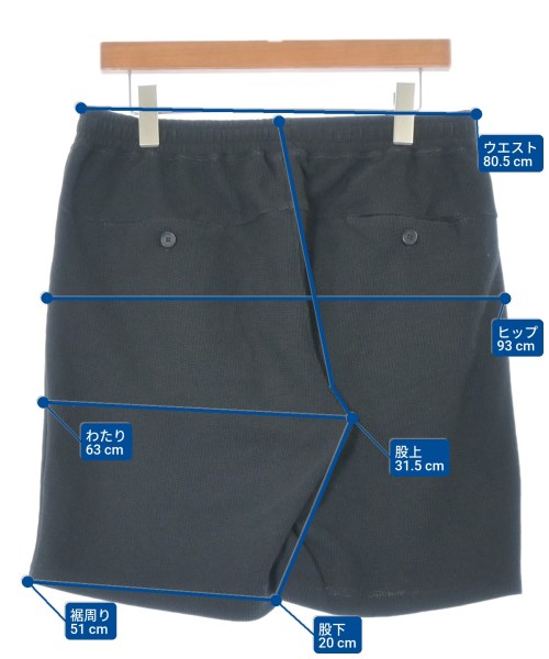 LACOSTE（ラコステ）ショートパンツ 黒 サイズ:44(S位) メンズ/2200660747071