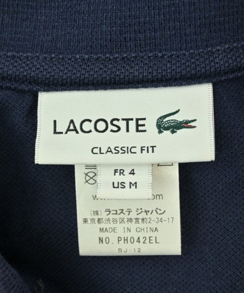 LACOSTE（ラコステ）ポロシャツ 紺 サイズ:M メンズ/2200657773090