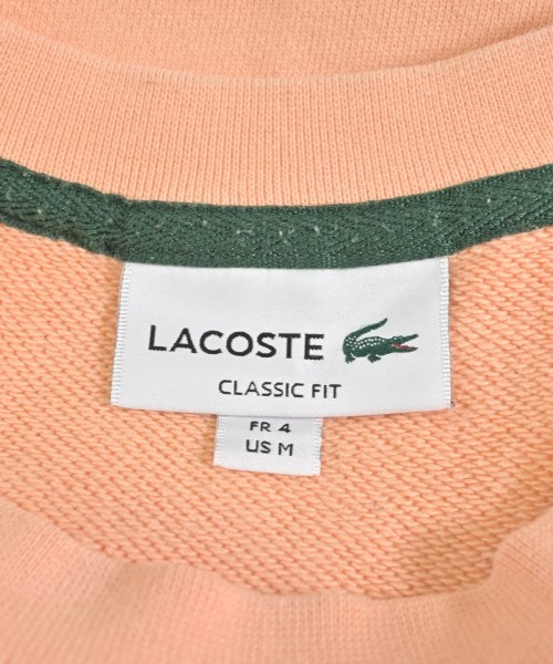 LACOSTE（ラコステ）スウェット ピンク サイズ:4(L位) メンズ/2200661726020