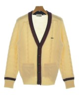 LACOSTE（ラコステ）カーディガン 黄 サイズ:2(S位) メンズ/2200657761097
