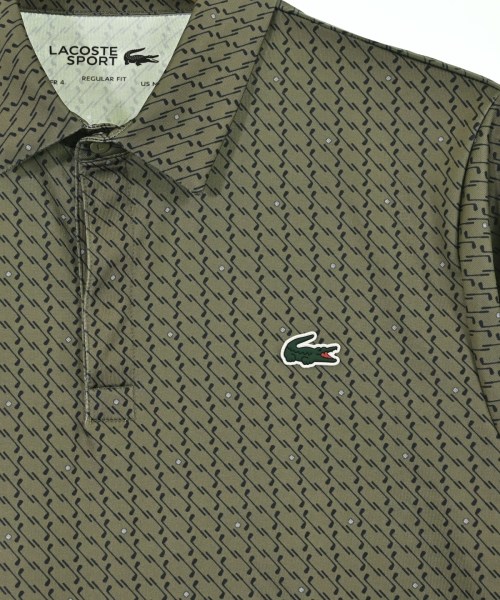LACOSTE（ラコステ）ポロシャツ カーキ サイズ:4(L位) メンズ/2200657055035