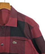 LACOSTE（ラコステ）カジュアルシャツ 赤 サイズ:S メンズ/2200657055073