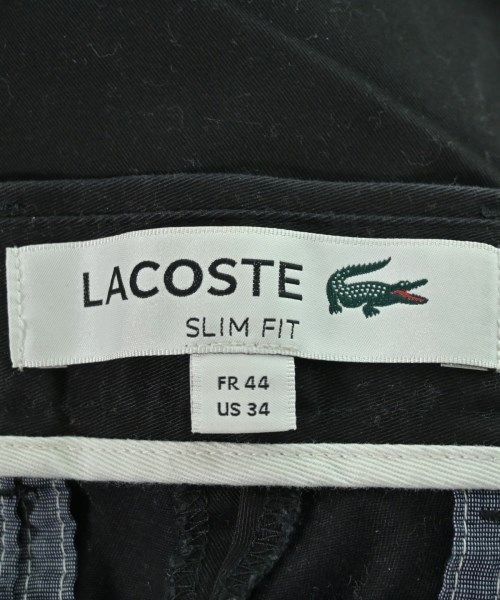 LACOSTE（ラコステ）クロップドパンツ 黒 サイズ:44(M位) メンズ/2200706650013