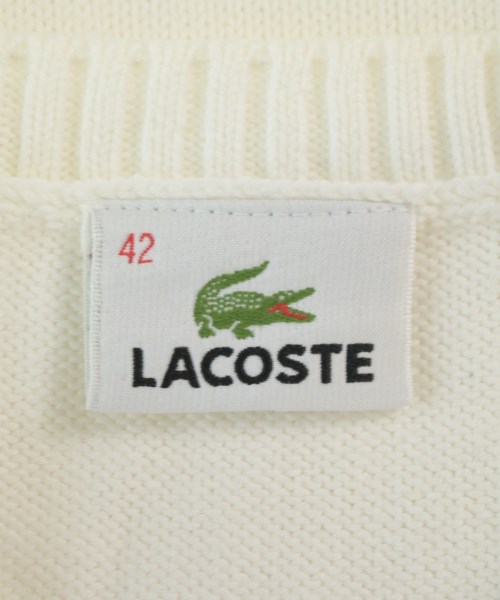 LACOSTE（ラコステ）ベスト 白 サイズ:42(XS位) メンズ/2200710553065