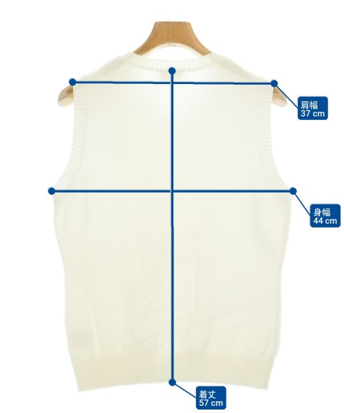 LACOSTE（ラコステ）ベスト 白 サイズ:42(XS位) メンズ/2200710553065