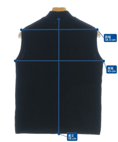 LACOSTE（ラコステ）ベスト 紺 サイズ:42(XS位) メンズ/2200710553072