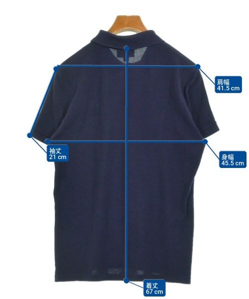 LACOSTE（ラコステ）ポロシャツ 紺 サイズ:M メンズ/2200710497147