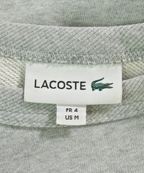 LACOSTE（ラコステ）スウェット グレー サイズ:4(L位) メンズ/2200710942050