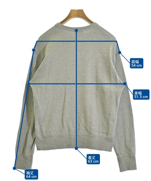 LACOSTE（ラコステ）スウェット グレー サイズ:4(L位) メンズ/2200710942050
