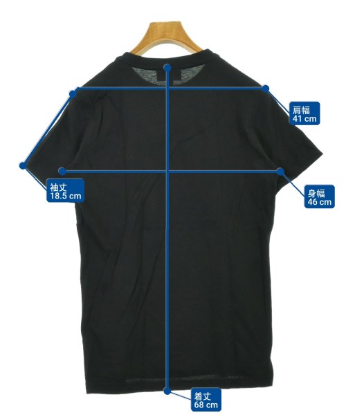 LACOSTE（ラコステ）Tシャツ・カットソー 黒 サイズ:XS メンズ/2200711284029