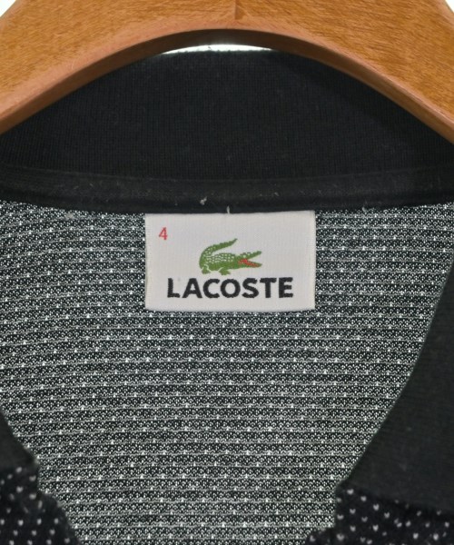 LACOSTE（ラコステ）ポロシャツ 黒 サイズ:4(L位) メンズ/2200709578017