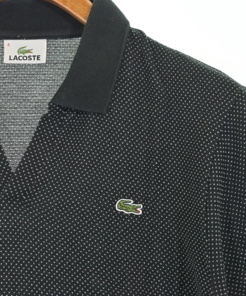 LACOSTE（ラコステ）ポロシャツ 黒 サイズ:4(L位) メンズ/2200709578017