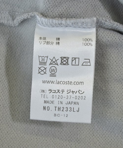 LACOSTE（ラコステ）Tシャツ・カットソー グレー サイズ:3(M位) メンズ/2200708694084