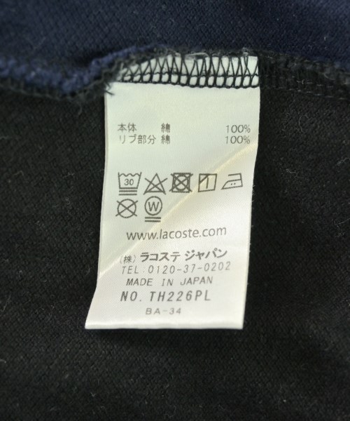 LACOSTE（ラコステ）Tシャツ・カットソー 黒 サイズ:3(M位) メンズ/2200708723043