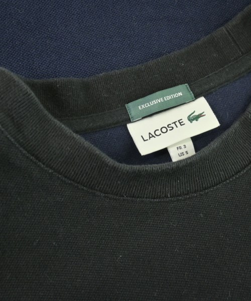 LACOSTE（ラコステ）Tシャツ・カットソー 黒 サイズ:3(M位) メンズ/2200708723043