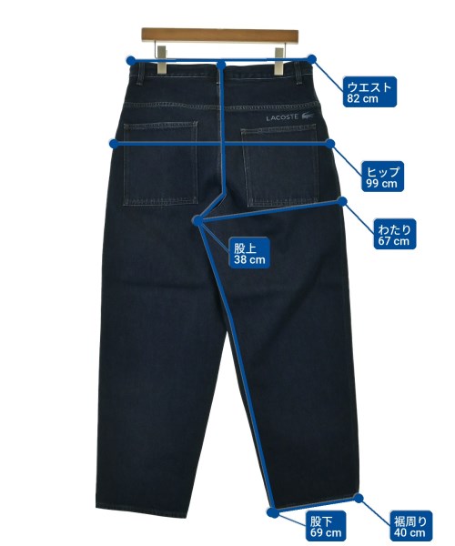 LACOSTE（ラコステ）デニムパンツ 紺 サイズ:42(M位) メンズ/2200712250023