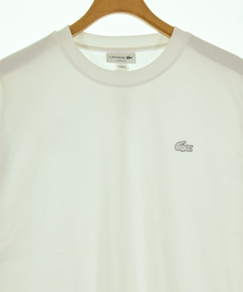 LACOSTE（ラコステ）Tシャツ・カットソー 白 サイズ:4(L位) メンズ/2200712250078